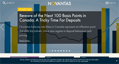 Desktop Screenshot of novantas.com